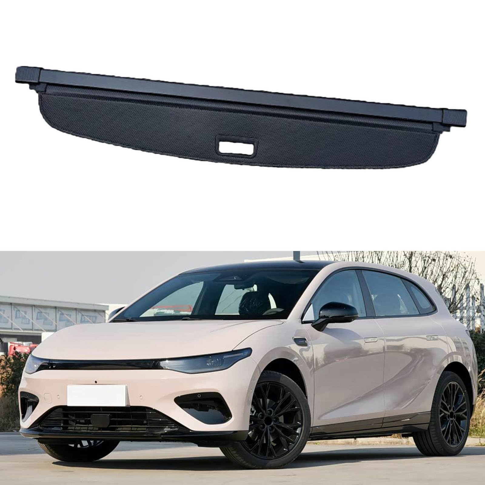 YYFYYDS Retractable Rear Trunk Parcel Shelf,Compatible with LEAPMOTOR Lafa5 2026+,Car storage