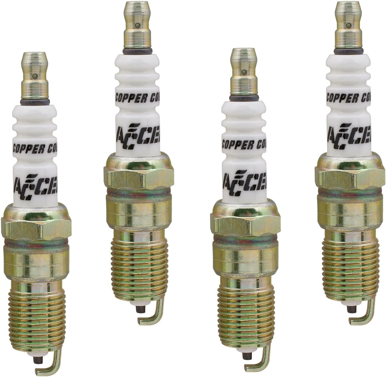 ACCEL 0576S4 Shorty Copper Core Spark Plug, (Pack of 4