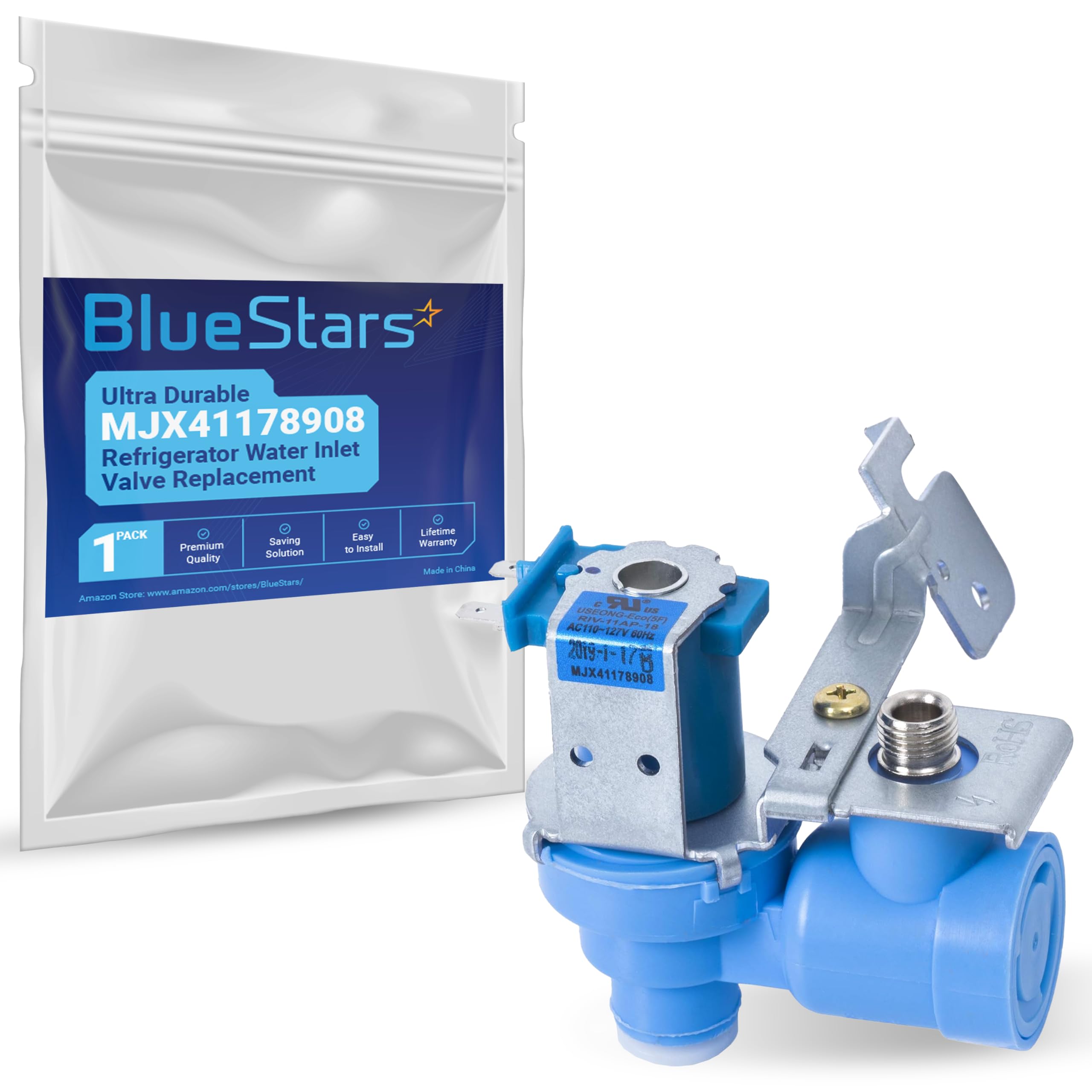 mtkwです Amazon.com: BlueStars MJX41178908 Refrigerator Water Inlet