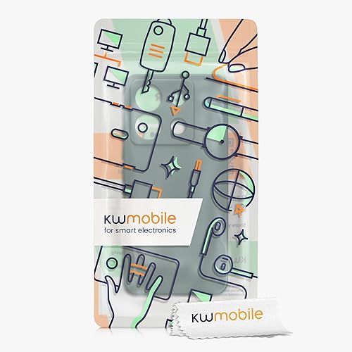 Vista 349 de kwmobile Funda compatible con Xiaomi Redmi Note 11 / Note 11S - Funda protectora de silicona TPU suave y delgada - Azul Báltico Azul (Baltic Blue)