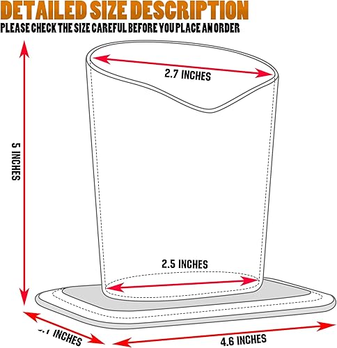Miniatura 7 de bvya Soporte de gafas con forro de felpa