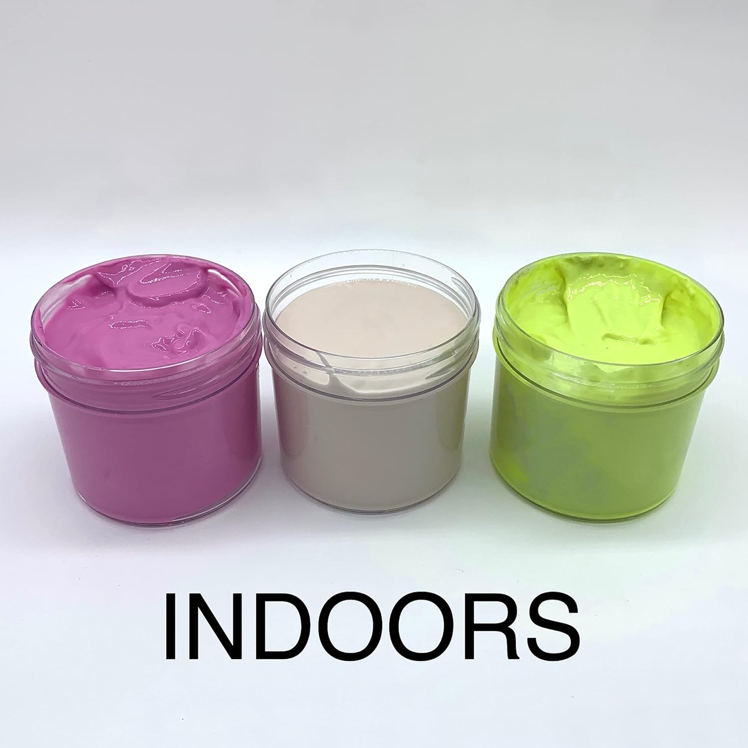 Color Changing Sun Activated Fabric Paint Great for DIY T-Shirts and Color Changing Shoes (2 oz, Pink-Blue)