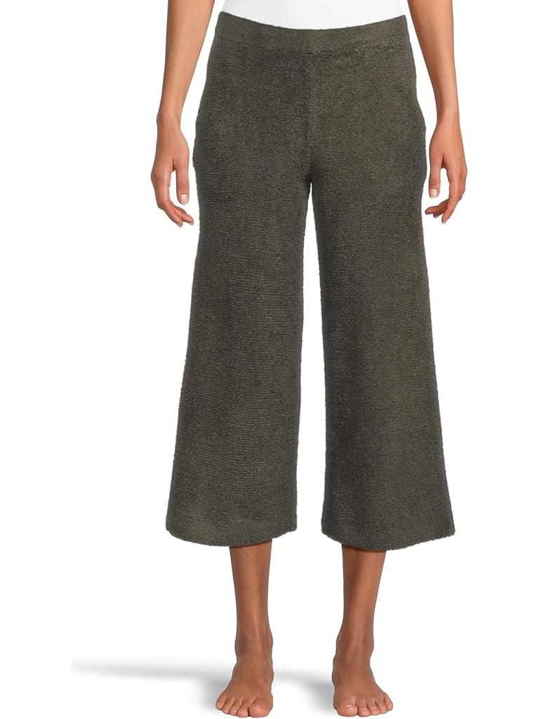 Gray Barefoot Dreams CozyChic Lite® Textured Crop Pant