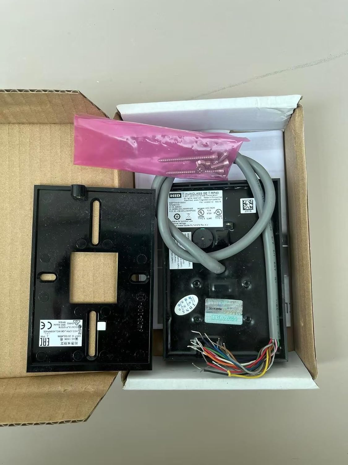 HID iClass SE RP40 Wall Switch Reader Access Control Card Reader 920PTNNEK00000 RP40EKNN