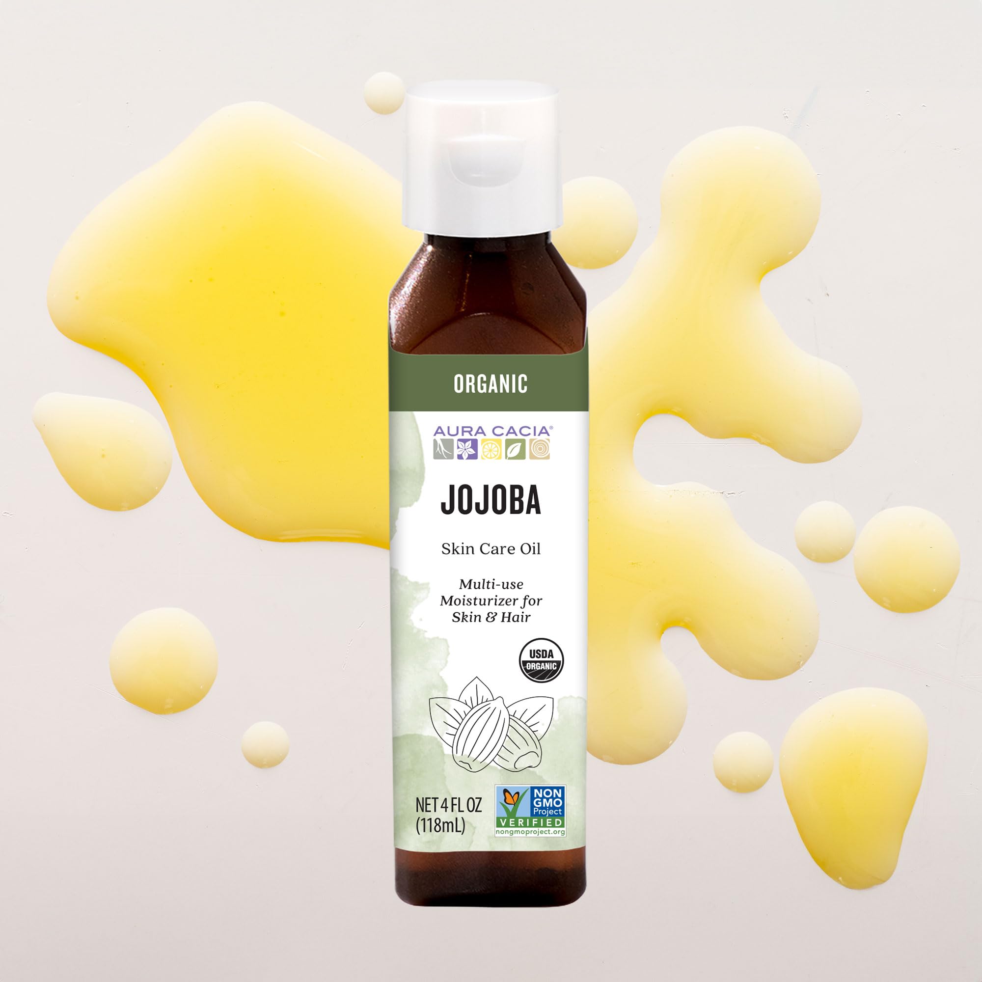 Aura Cacia Organic olejek jojoba do aromaterapii, 1 sztuka