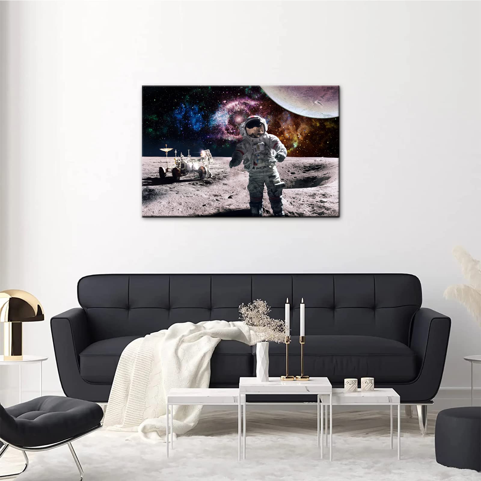 Amazon.co.jp: Conipit 宇宙飛行士 絵画プリント 宇宙人 ウォール