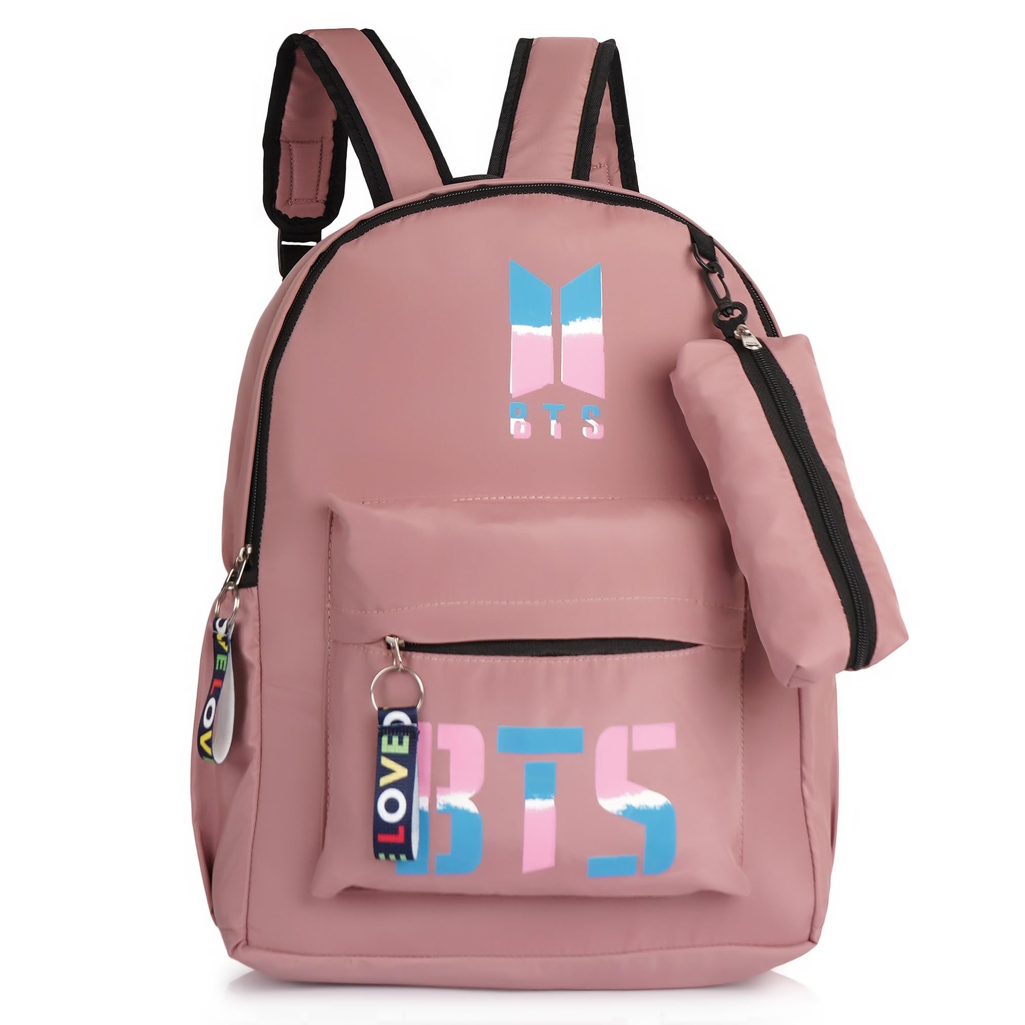 Waterproof Backpack, Medium Size, Stylish School College Bag for Girls & Women-image-25