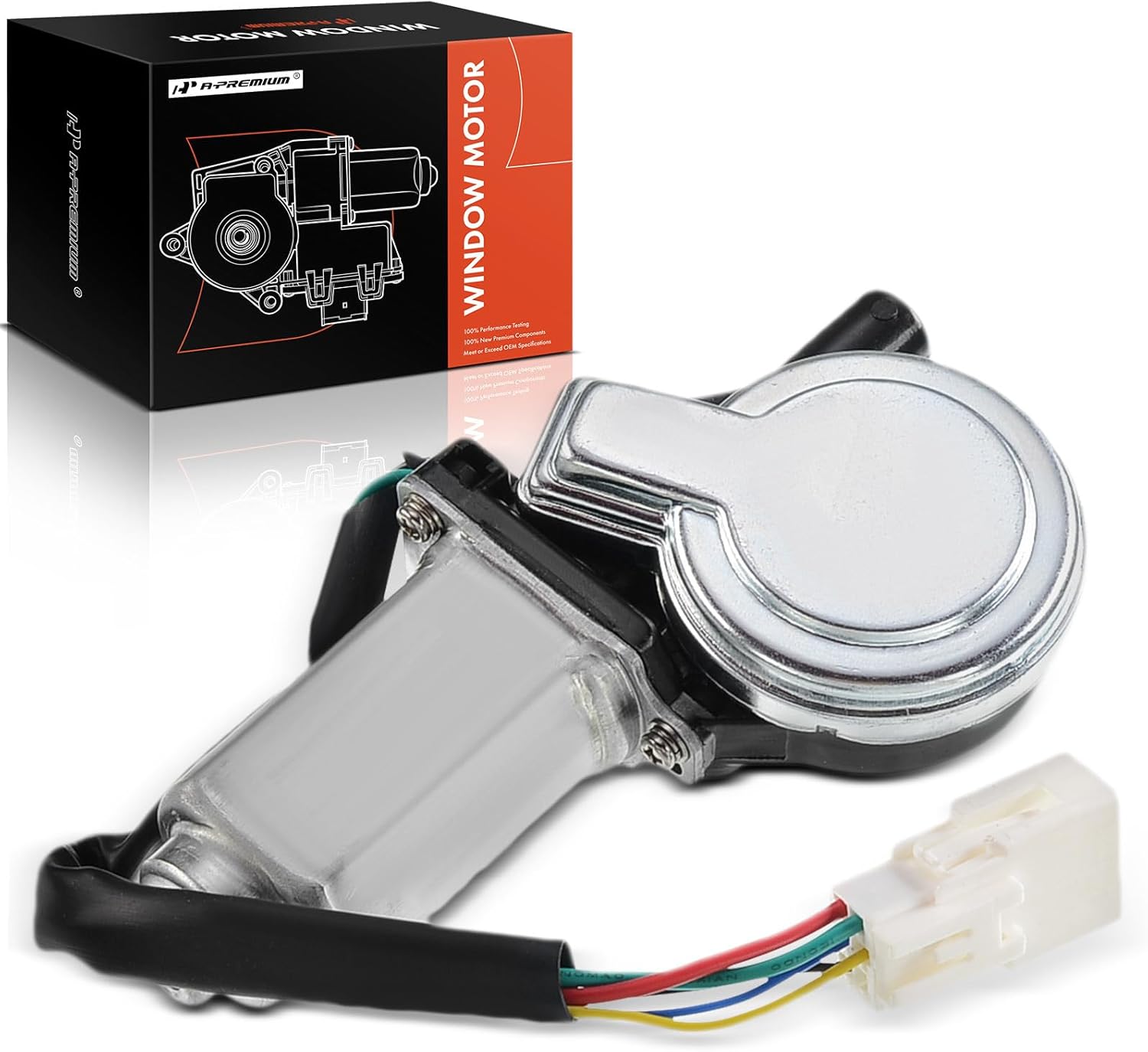 A-Premium Rear Left Power Window Lift Motor Compatible with Lexus LS430 2001 2002 2003 2004 2005 2006 Sedan, Driver Side, with Anti-Clip Function, Replace# 85720-50090