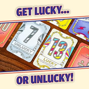 USAopoly | Flip 7 With A Vengeance | Party Card Game