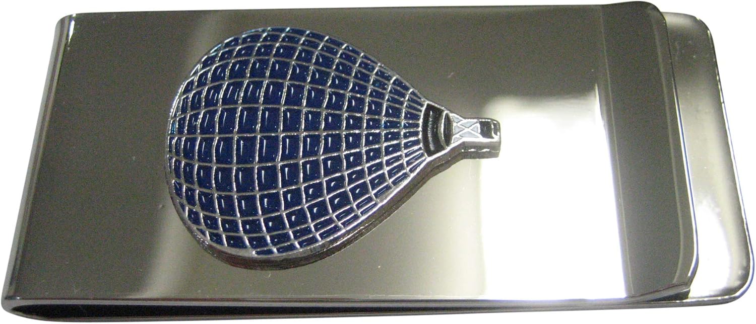 Kiola Designs Blue Hot Air Balloon Money Clip