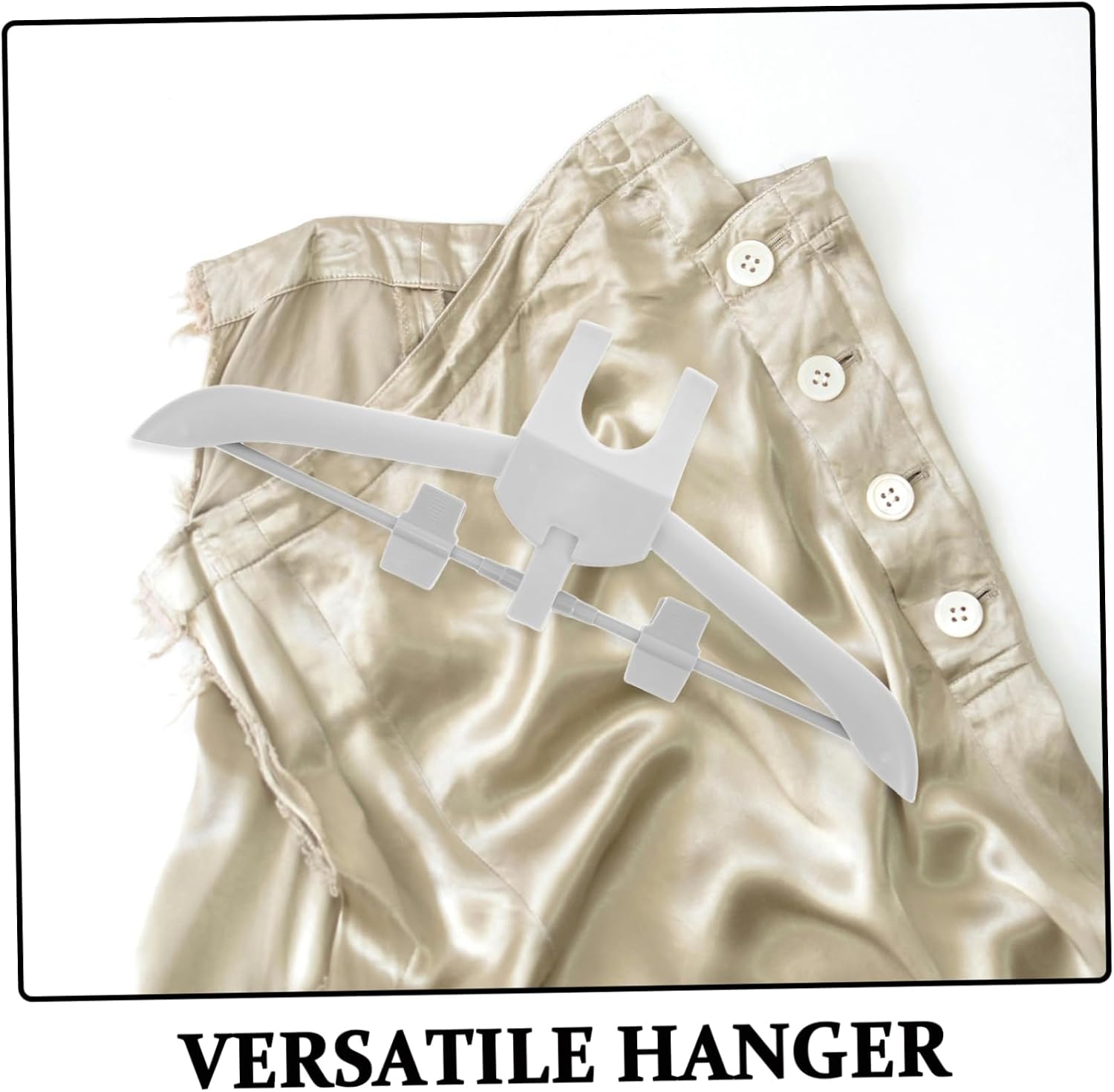 Portable Garment Steamer Hanger Foldable Plastic Accessory for Clothes