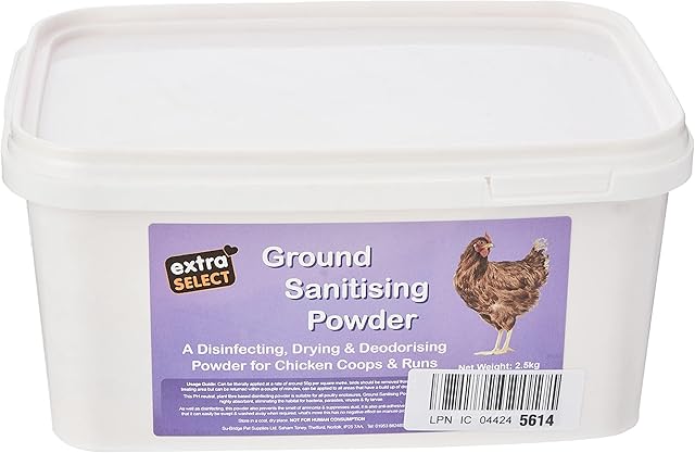 Extra Select Ground Sanitising Powder Bucket, 2.5 kg