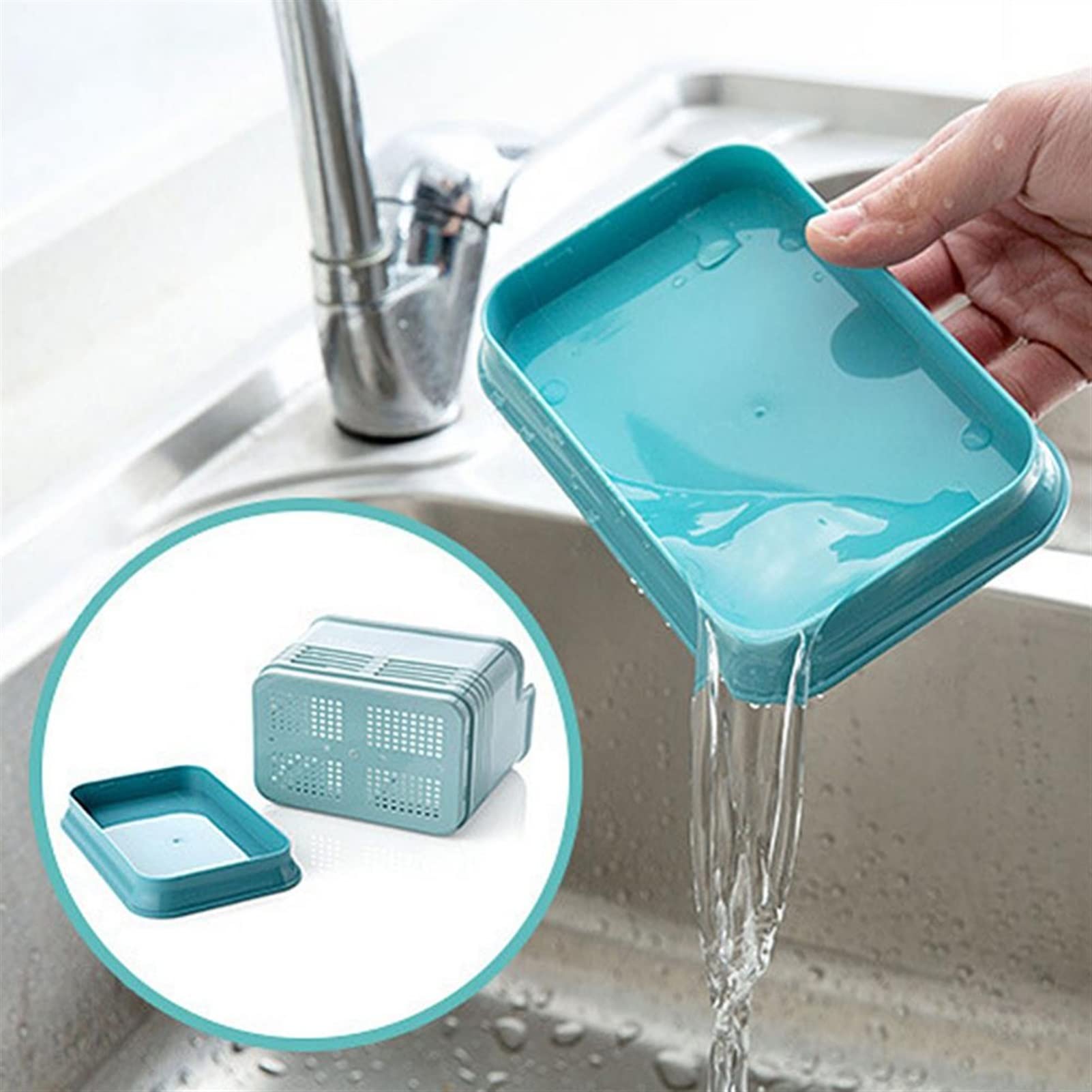 Werkzeughalter Essstäbchen Organizer Drain Box Kunststoff Löffel Gabel Lagerhalter Küche Hohl Rack Tragbare Besteck Regal Werkzeugregal (Color : F)