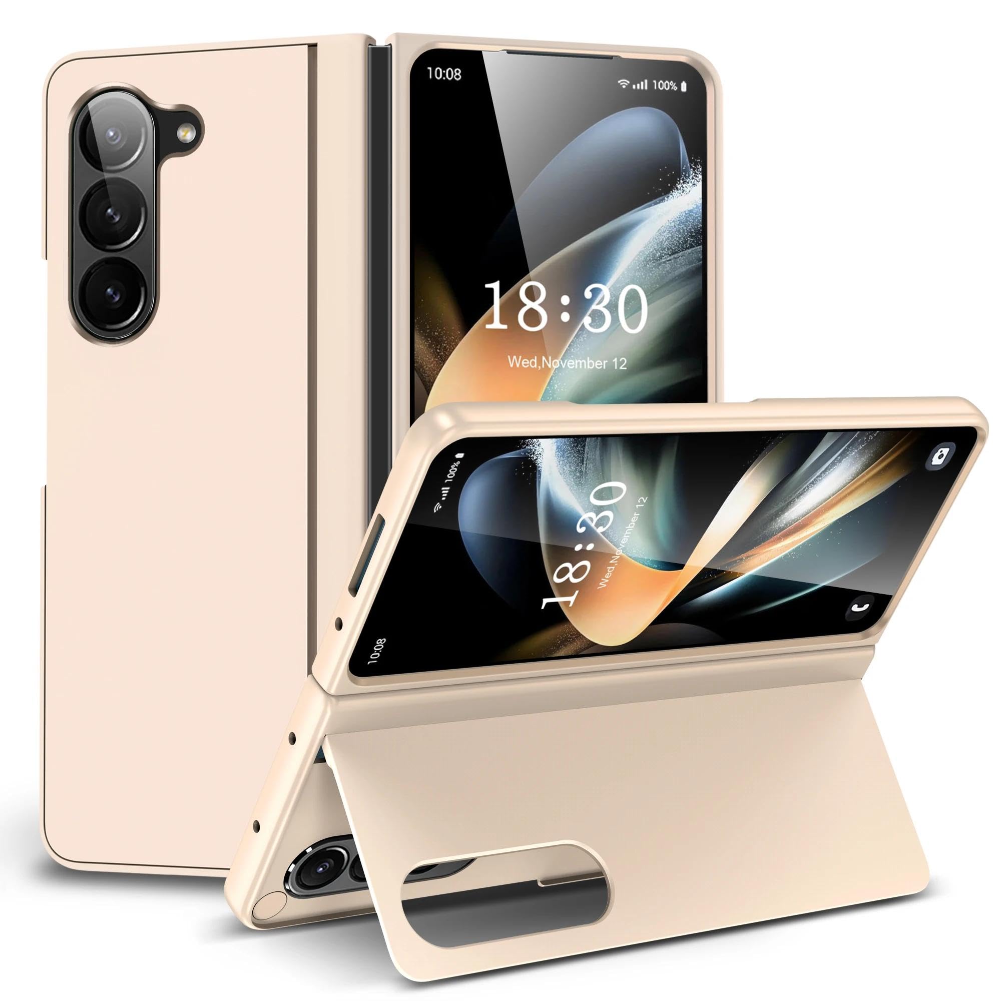 Coque rigide Samsung Z Fold5 antichute à support pliable - 8