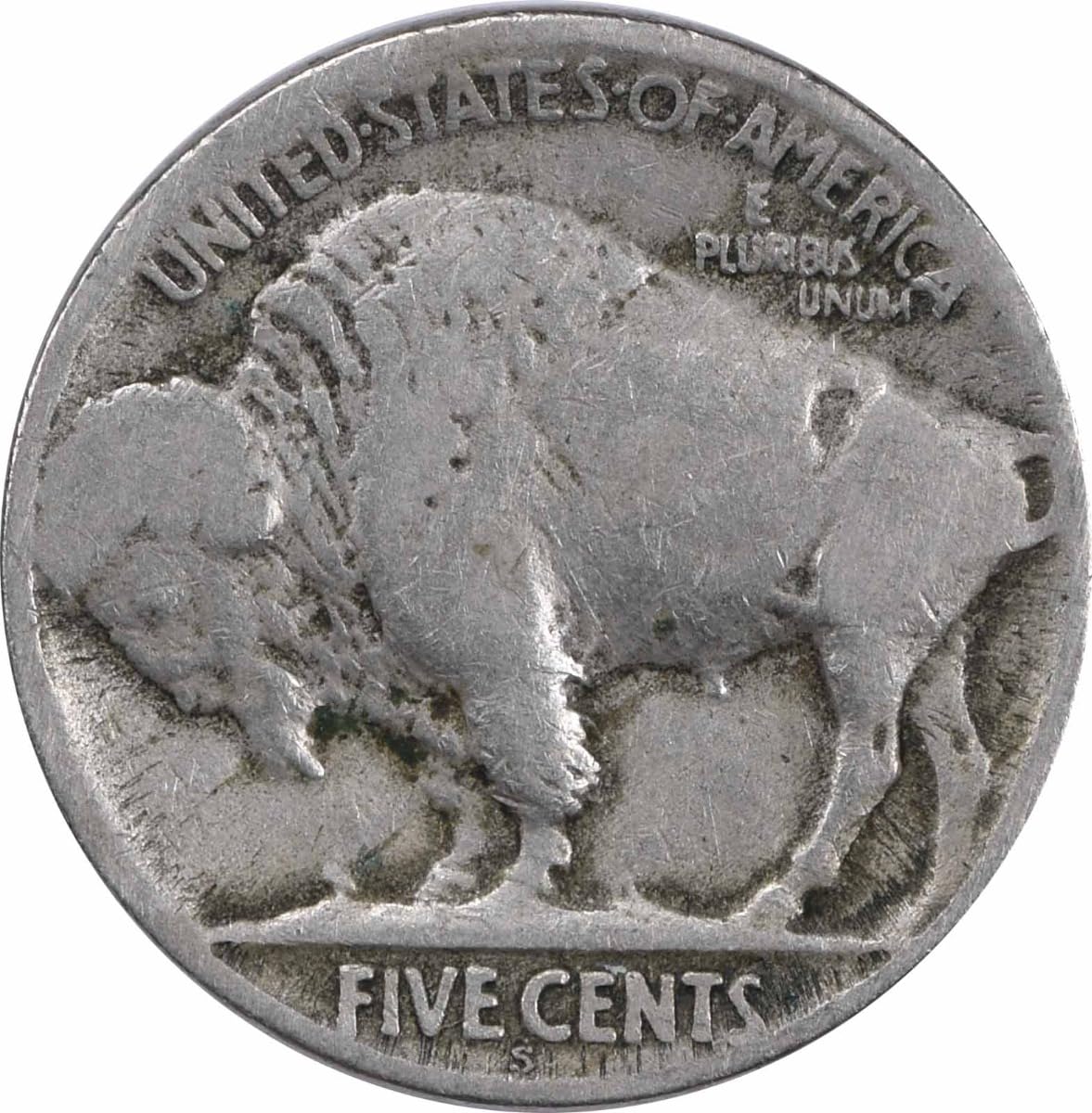 1923 S Buffalo Nickel Uncertified VG