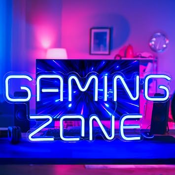 Gaming room Neon Sign USB LED Game zone Neon Light for Wall Decor
