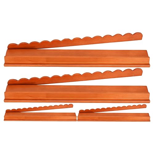 Support de Tuiles pour Mahjong - Lot de 4 Plateaux