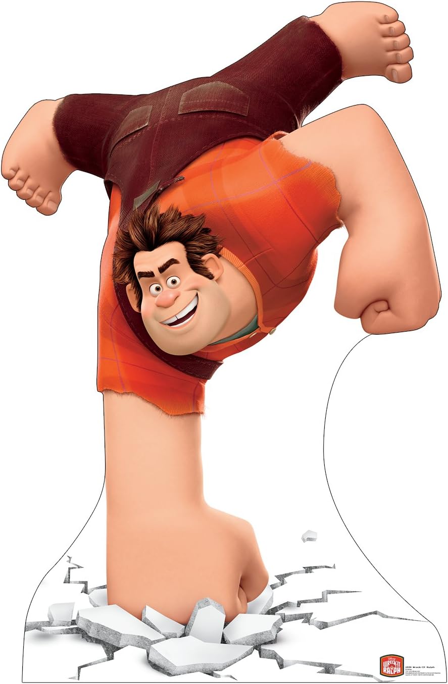 Cardboard People Wreck-It Ralph Slam Life Size Cardboard Cutout Standup - Disney's Wreck-It Ralph
