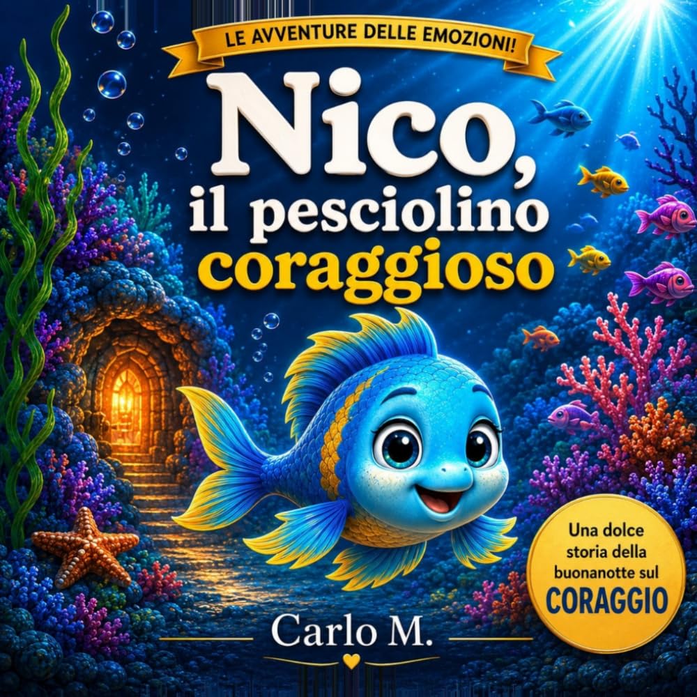 Nico, il pesciolino coraggioso: una storia sul coraggio-le avventure delle emozioni