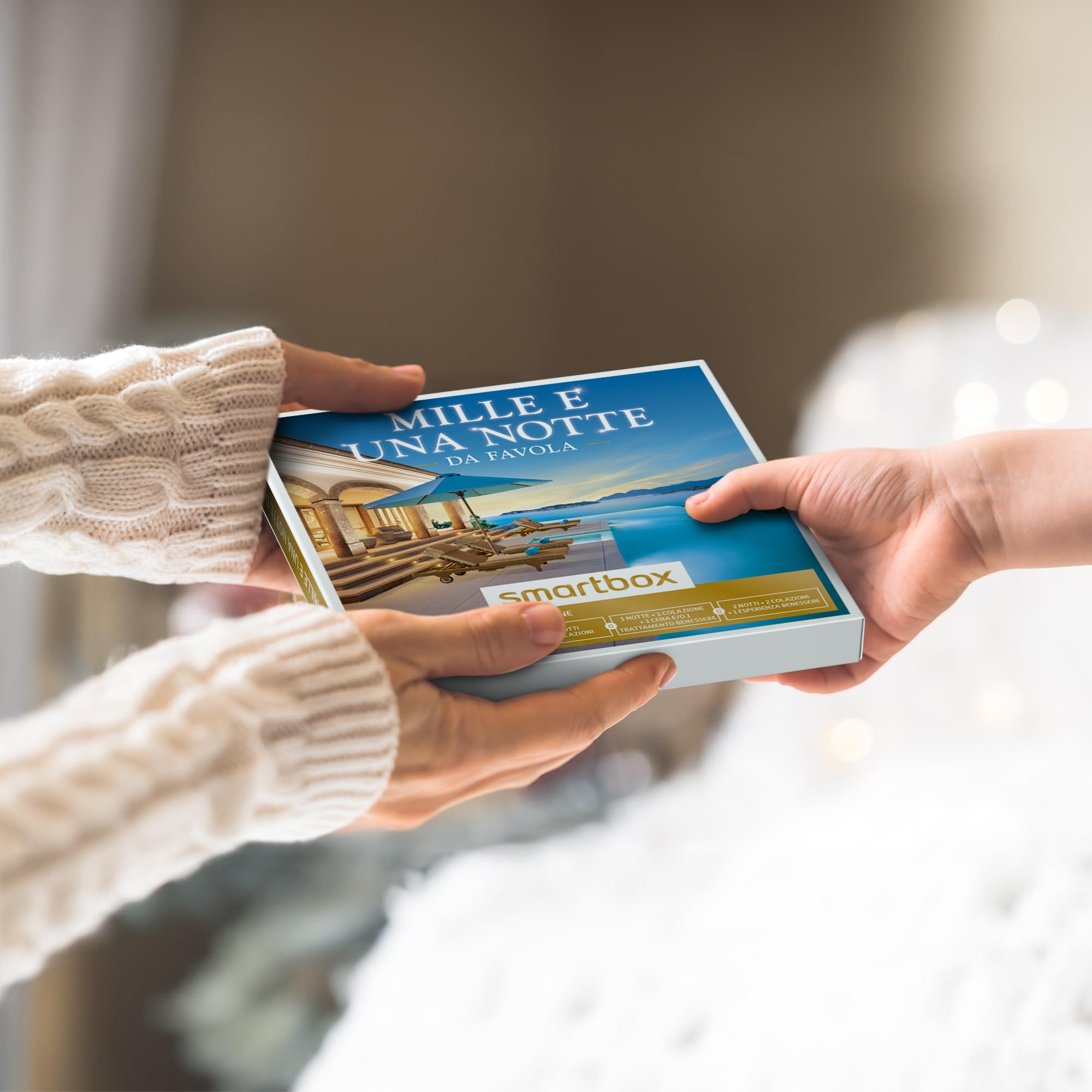 Smartbox Cofanetto Regalo: Una Notte Da Fiaba In Un Castello Nelle Marche - Soggiorno Romantico Con Esperienze In Strutture D'Epoca, Idea Regalo Originale