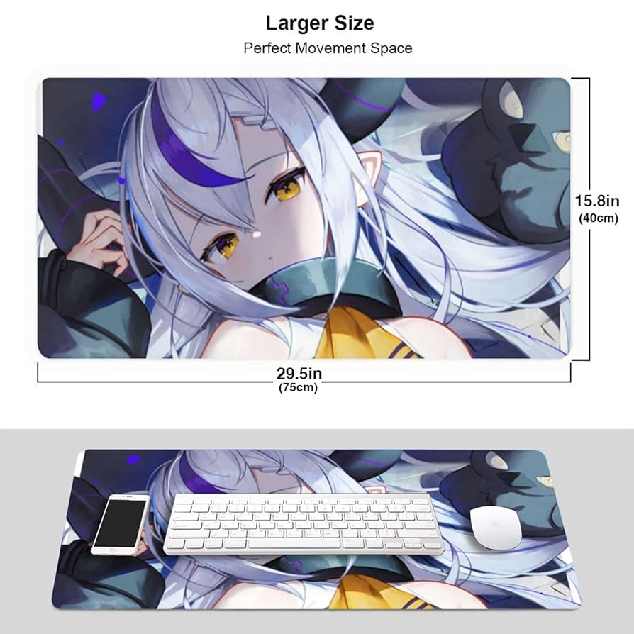 Amazon.co.jp：Mouse Pad 大型マウスパッド ホロライブ ラプラス