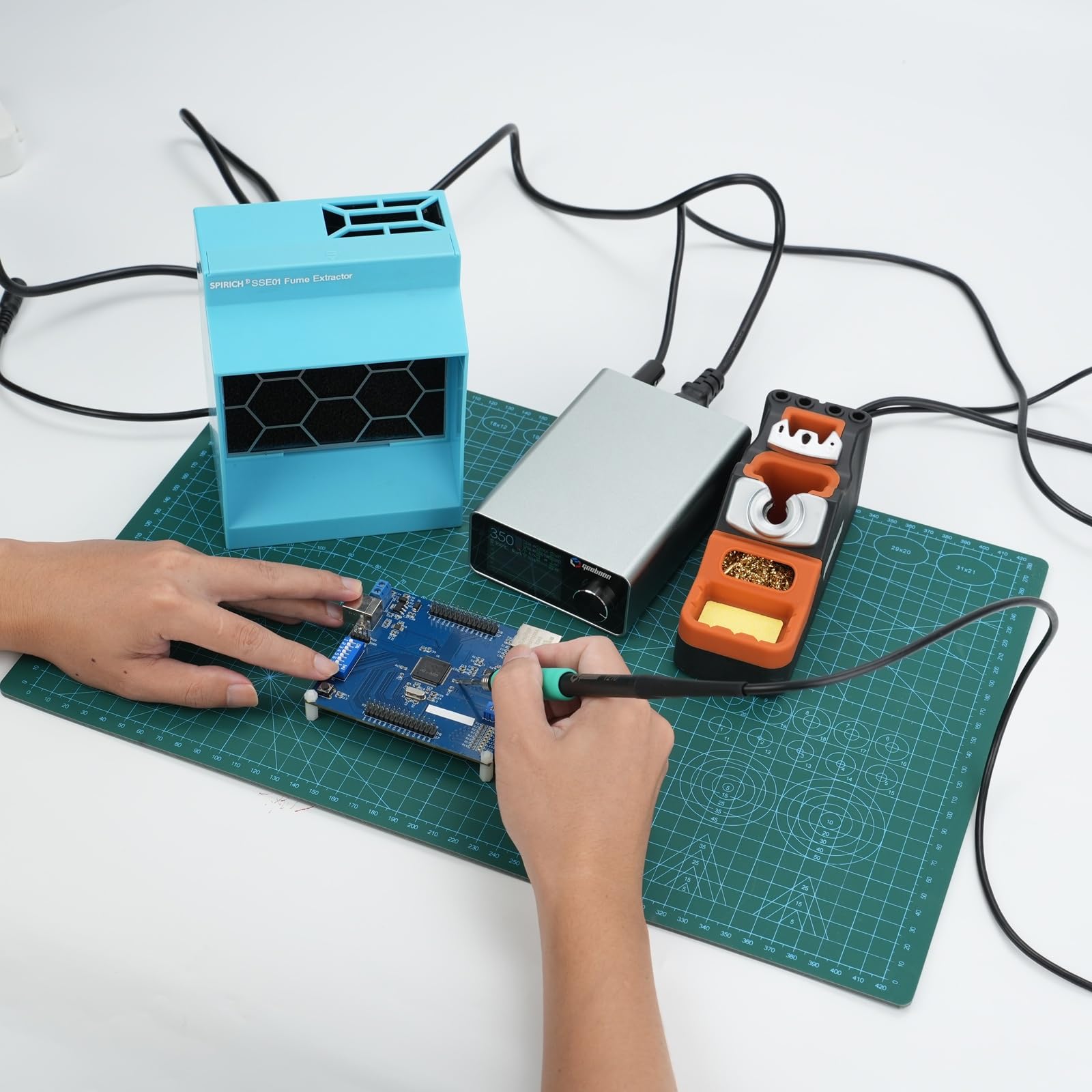 GEEBOON TC22 Soldering Station - 4 Tips Included -5