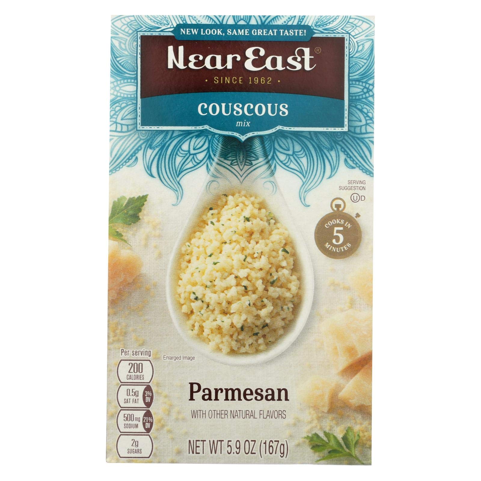 Near East Parmesan Couscous Mix 5.9 oz (Pack of 12)