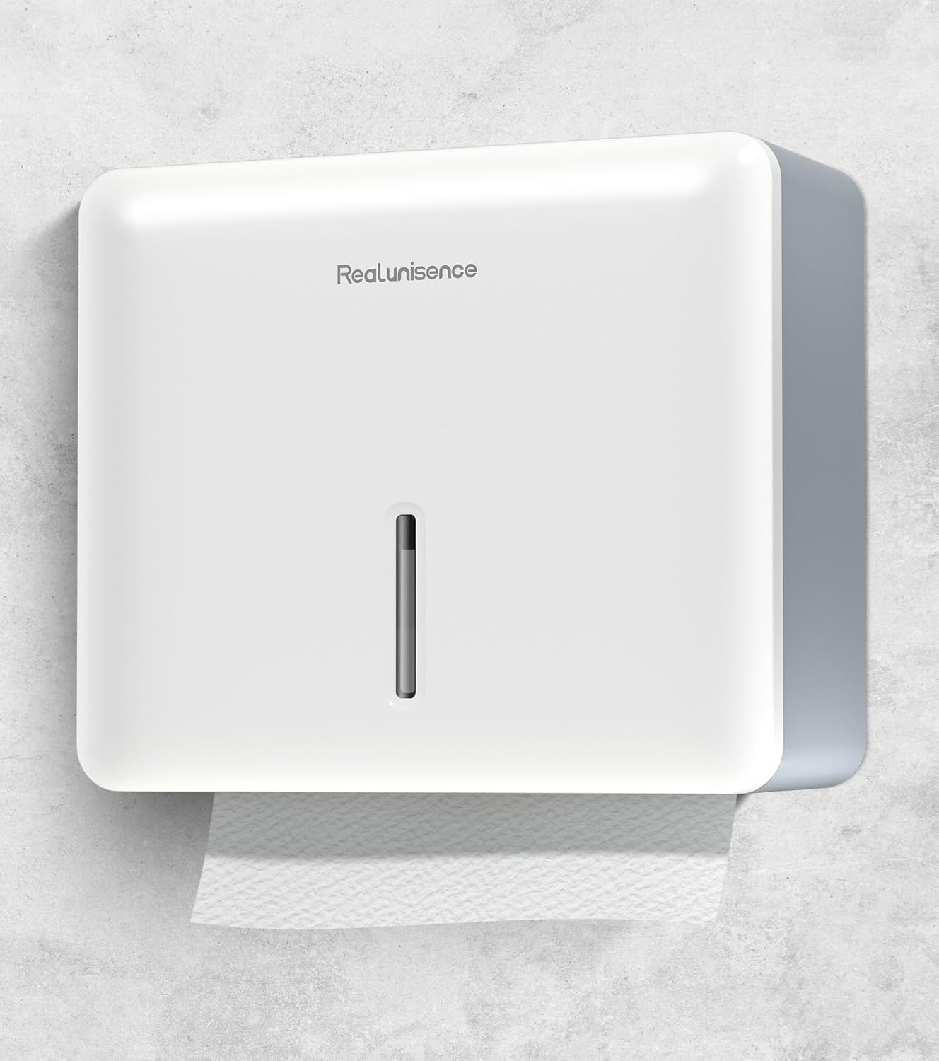 Amazon.com: Realunisence Paper Towel Dispenser Wall Mount Hand Towel ...