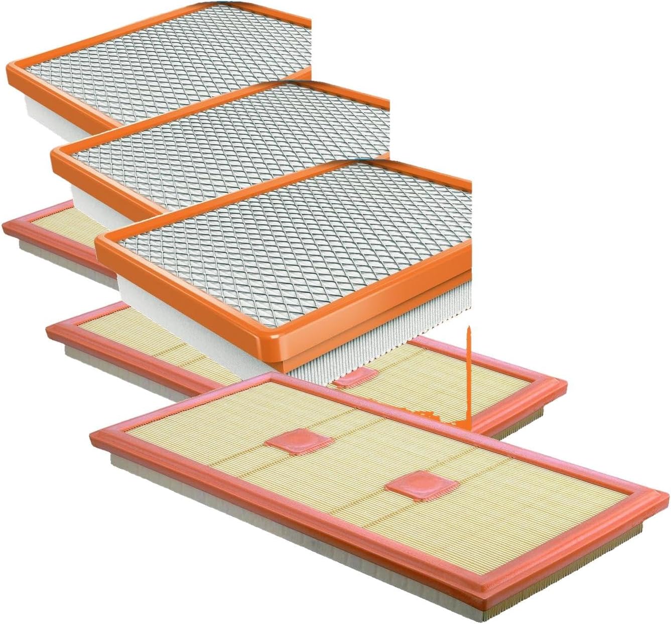 FRAM Extra Guard Air Filter Replacement, Easy Install w/Advanced Engine Protection and Optimal Performance, CA11439 for Select Mercedes-Benz Vehicles