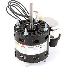 Dayton 3RCX8 Single-Phase Permanent Split Capacitor Motor, 1/20 hp, 1,550 rpm, 208V to 230V