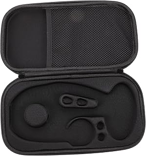 STOBAZA 1 pieza Estuche de Transporte para Estetoscopio Bolsa y Práctica Organizador Portátil para Médicos y Estudiantes Color Negro