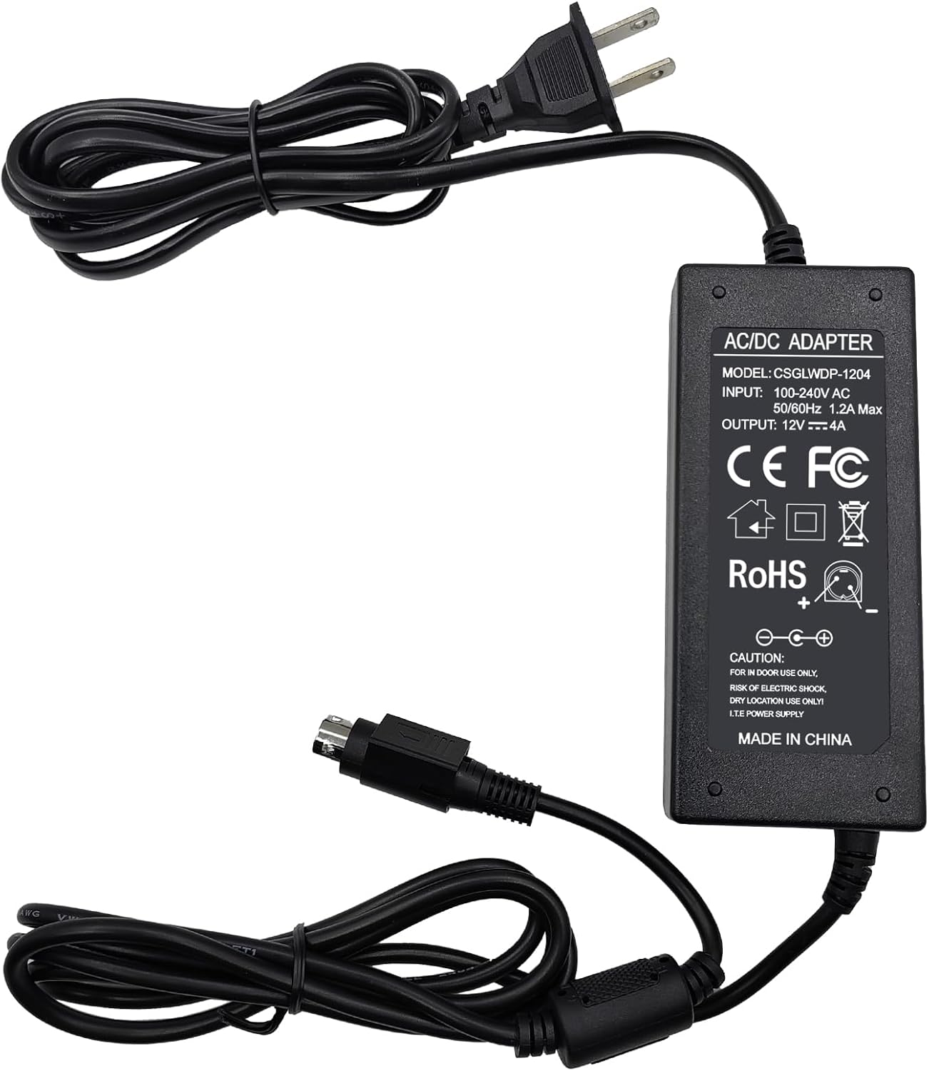 CSGDWDP Power Supply Unit 12V-3.5A/4A 48W Output for AT&T Fiber Modem BGW-320 Power Supply Unit Compatible DirecTV AT&T Model EPS48R0-16 / EPS48R1-16 and Compatible Devices