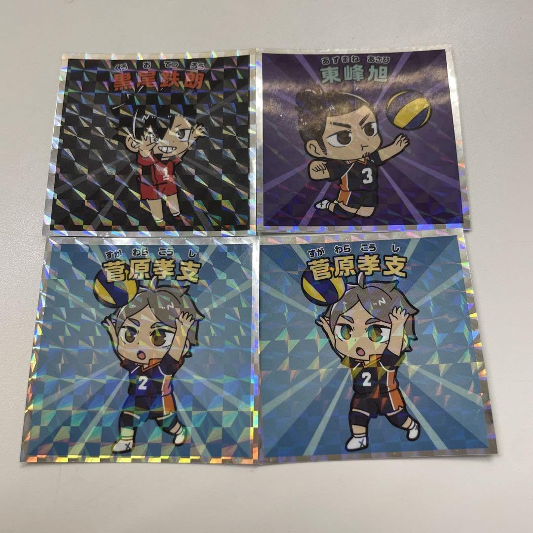 Amazon.co.jp: ハイキュー!! ビックリマンチョコ シール : おもちゃ