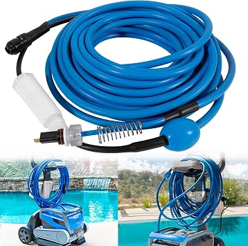 9995861 Cable and Swivel DIY -2 Wire - for Dolphin Robotic Pool Cleaners Nautilus old, DX3, Advantage Plus, Endeavor, Atlantis, Primal X3, DX3S, Orion, M3, Saturn old, Quest, Neptune 18M