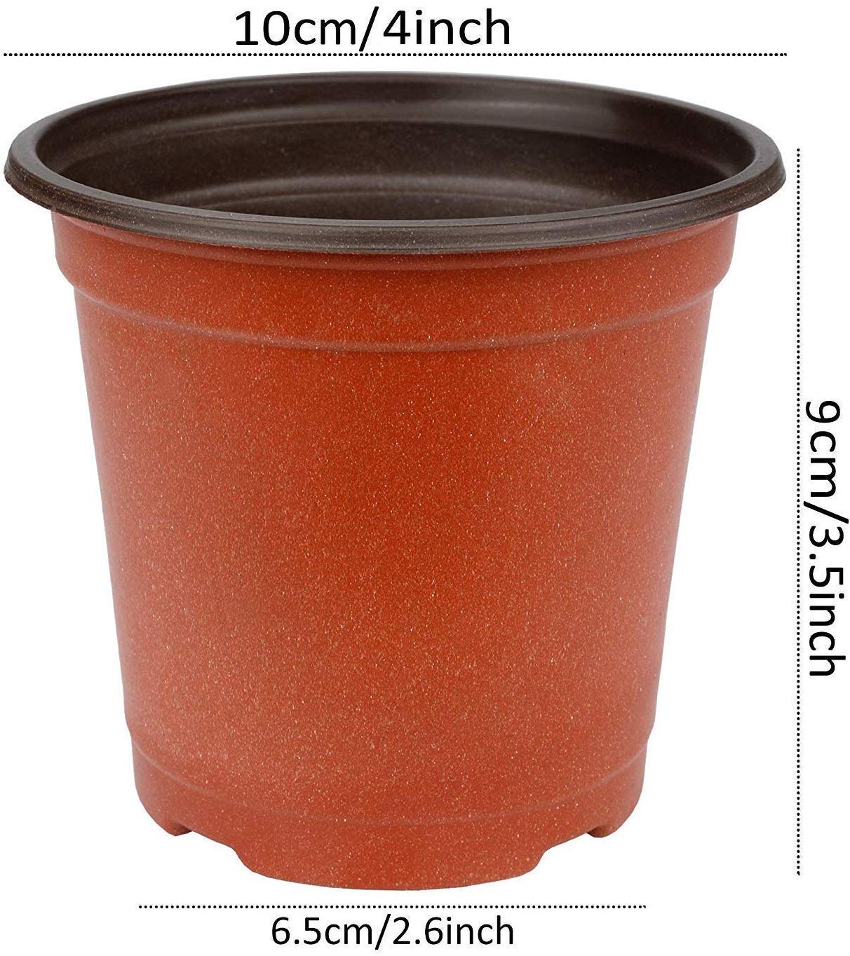 Amazon.co.jp: Rosi home 植木鉢 プラスチック製 プランター 底穴あり