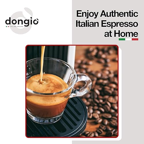 Miniatura 5 de Dongiò Caffè Roma Blend - Café en grano entero 2.2 libras (35.2 onzas), tostado medio oscuro, mezcla de espresso italiano con notas de cacao y