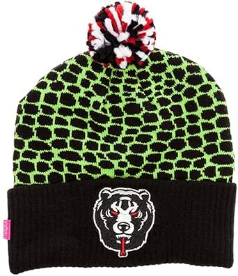 Mishka Mens The D.A. Snakebite Pom Beanie Hat