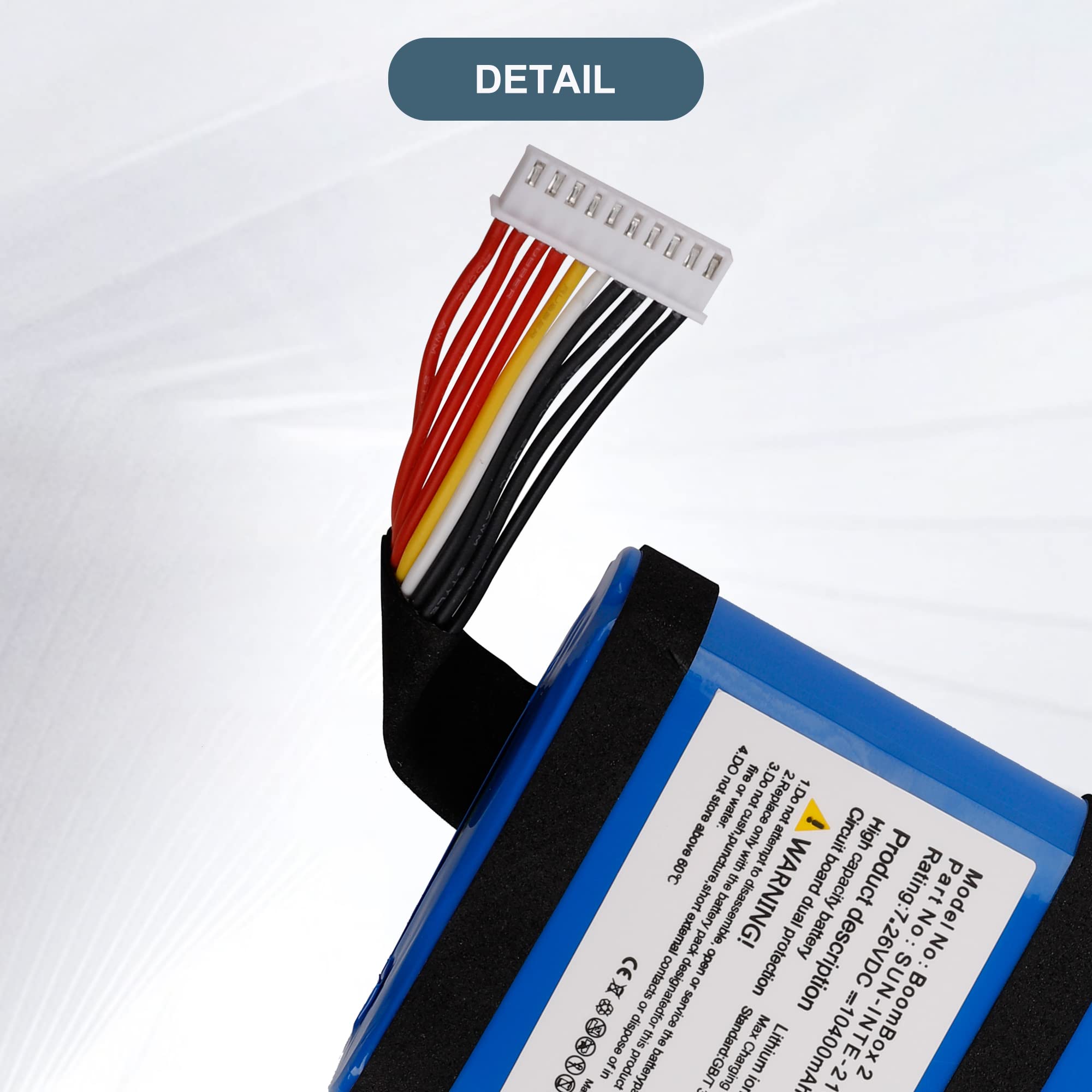 Boom Box JBL Xtreme Replacement Battery SUN-INTE-103 CS-JMX200SL