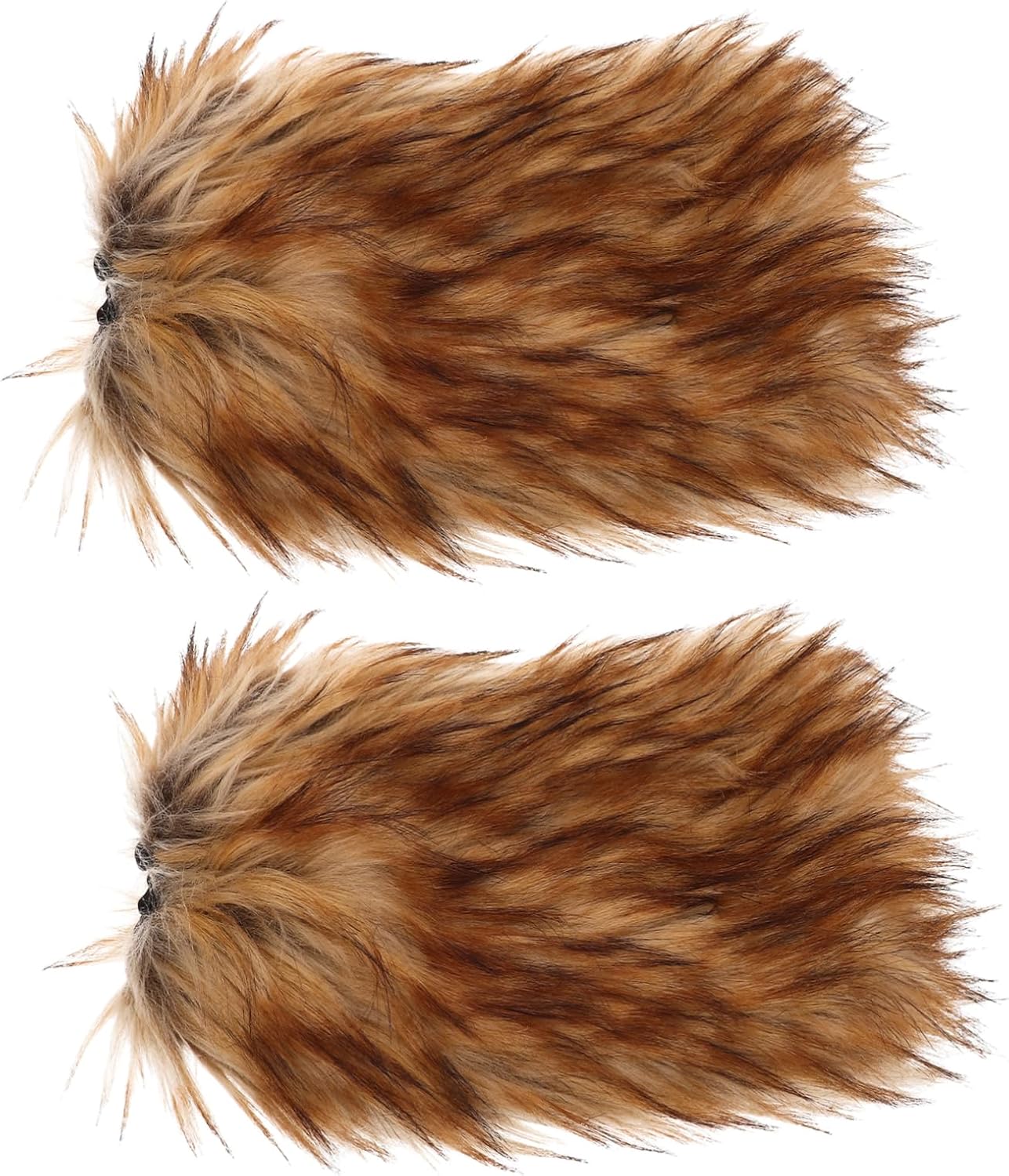 NOLITOY 1 Pair Leg Warmers Men Viking Boots Faux Fur Leg Guards for Costume Unisex