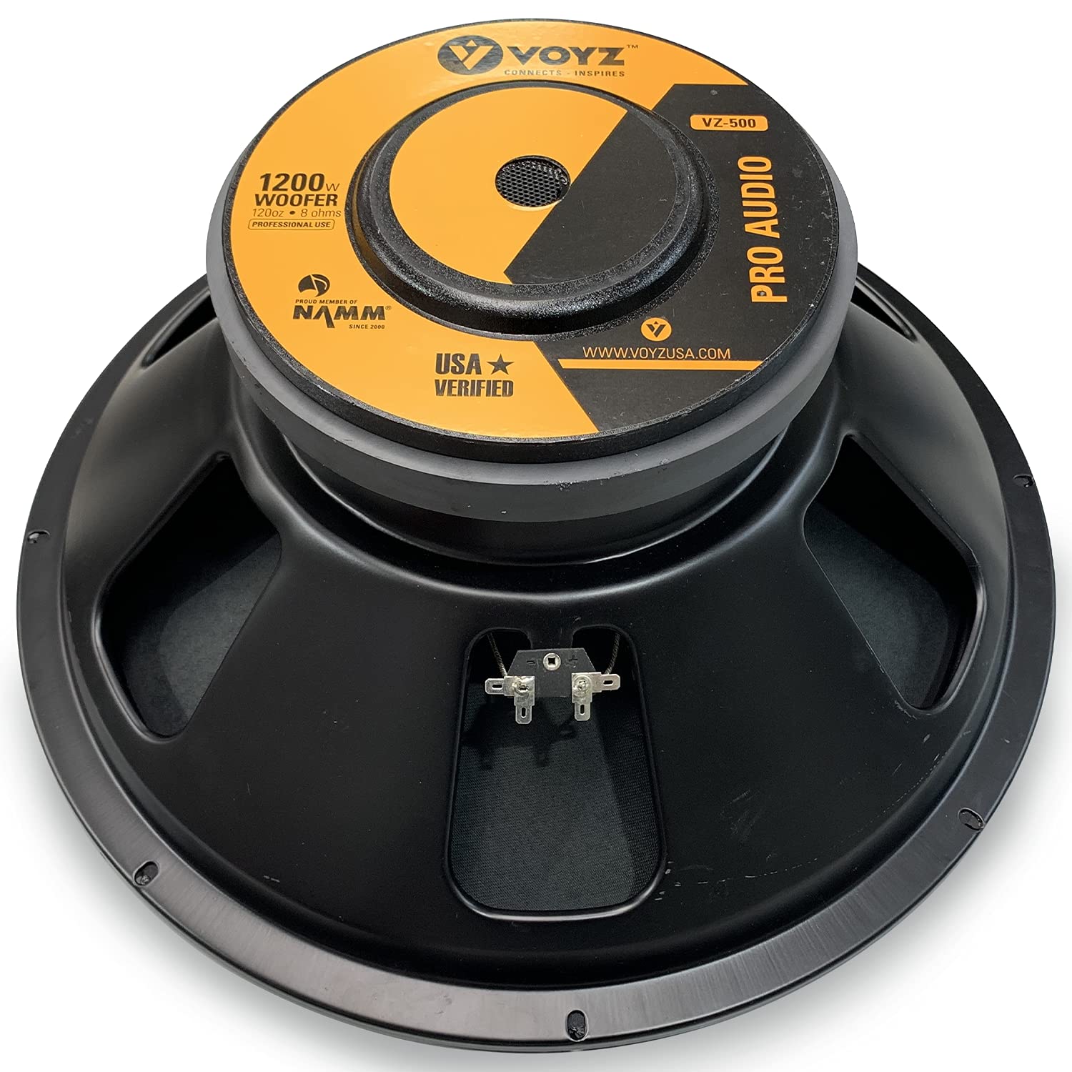 Buy VOYZ Professional 18" inches Woofer 1200W Replacement Subwoofer for Pro Audio PA DJ