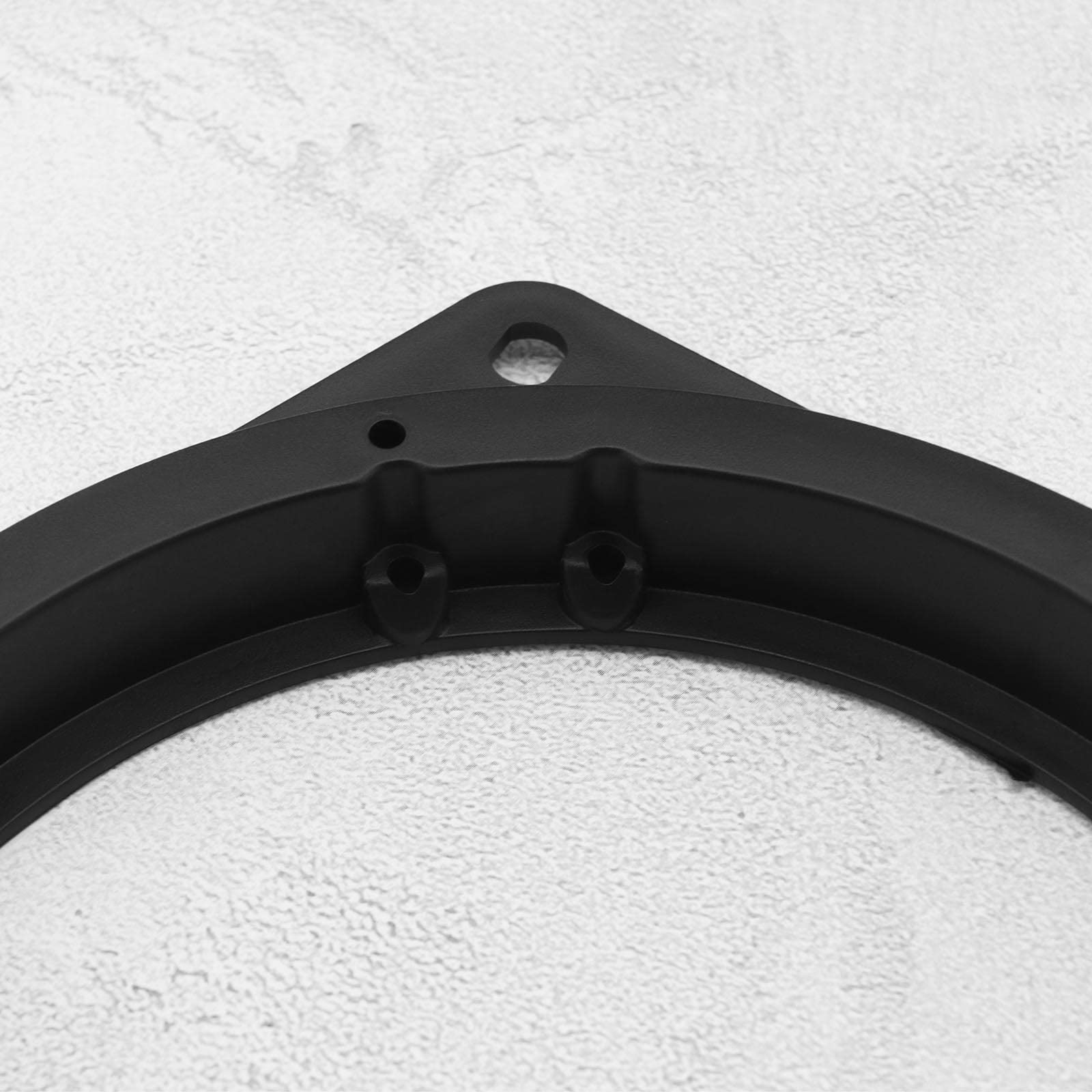 The Lord Of The Tools 2 Adaptateurs Haut-Parleur 6.5 Pouces – Compatible Toyota Corolla, RAV4, Prius, Highlander, Tacoma – Noir PP Robuste