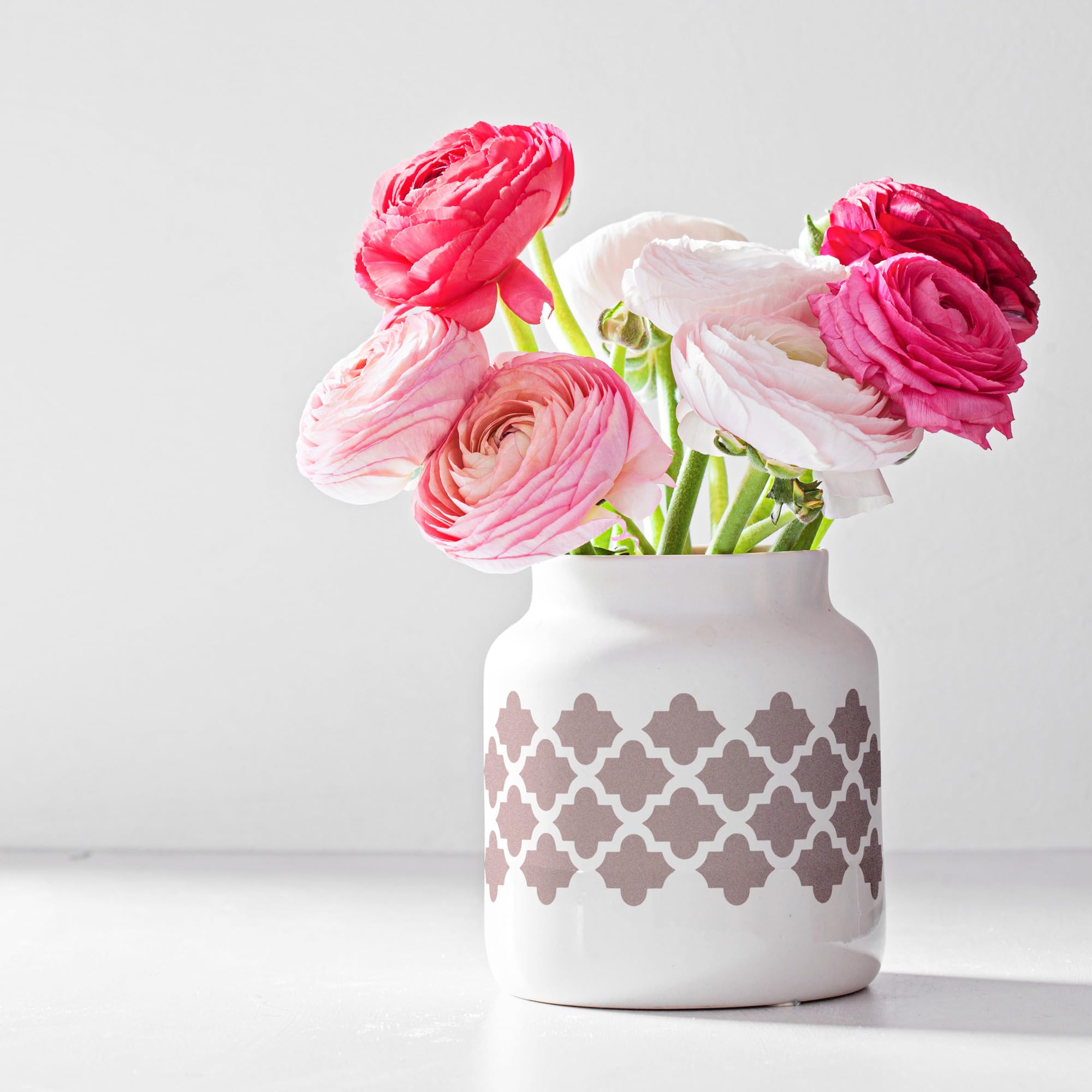 Stencil Plastica Riutilizzabile A3/A4/A5 - Per Decorazione Damasco Fai Da Te - Foto 7