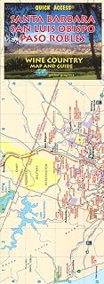 Santa Barbara/San Luis Obispo Wine Country, Californa Regional Map (Quick Access)