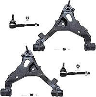 Vista 48 de Detroit Axle - Kit de brazos de control delanteros de 4 piezas para Ford Mustang Base GT 05-10 2005 2006 2007 2008 2009 2010, 2 brazos de control
