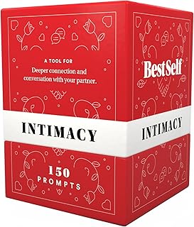 BestSelf Couples Game Deck 150 Engaging Conversation Starters for Couples to Strengthen Their Relationship, Romance, Trust & Openness Best Couples Gifts, Romantic Gift and Couple Game