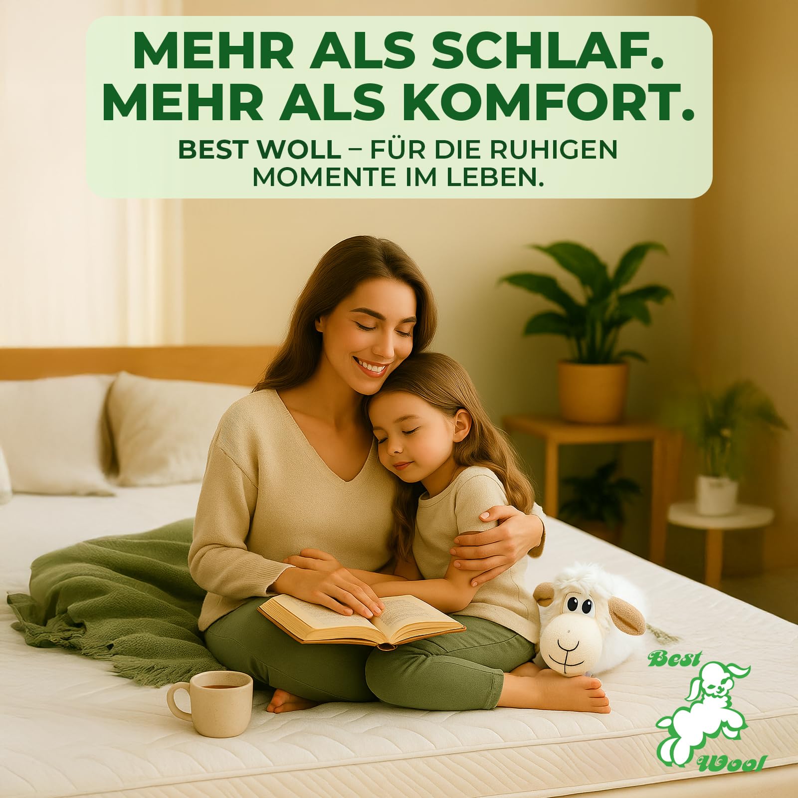 Matratzentopper 130x200 cm – Waschbare und Hypoallergene Matratzen Topper mit Ergonomischem Komfort - matratzenauflage Sanft Schlafen ohne Rückenschmerzen