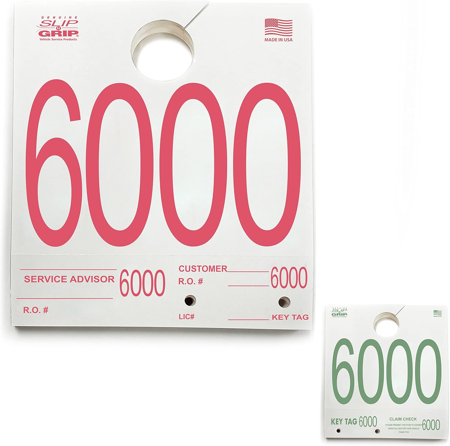 Slip-N-Grip Dispatch Numbers 6000-6999 1000ct