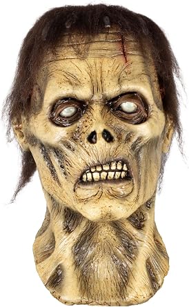 Ghoulish Productions Lord Frank Latex Mask. Frankenstein Mask. Adult Mask One size latex mask. Nightmare Makers Line. Ideal for use in Halloween, Halloween costumes parties, carnivals, pranks