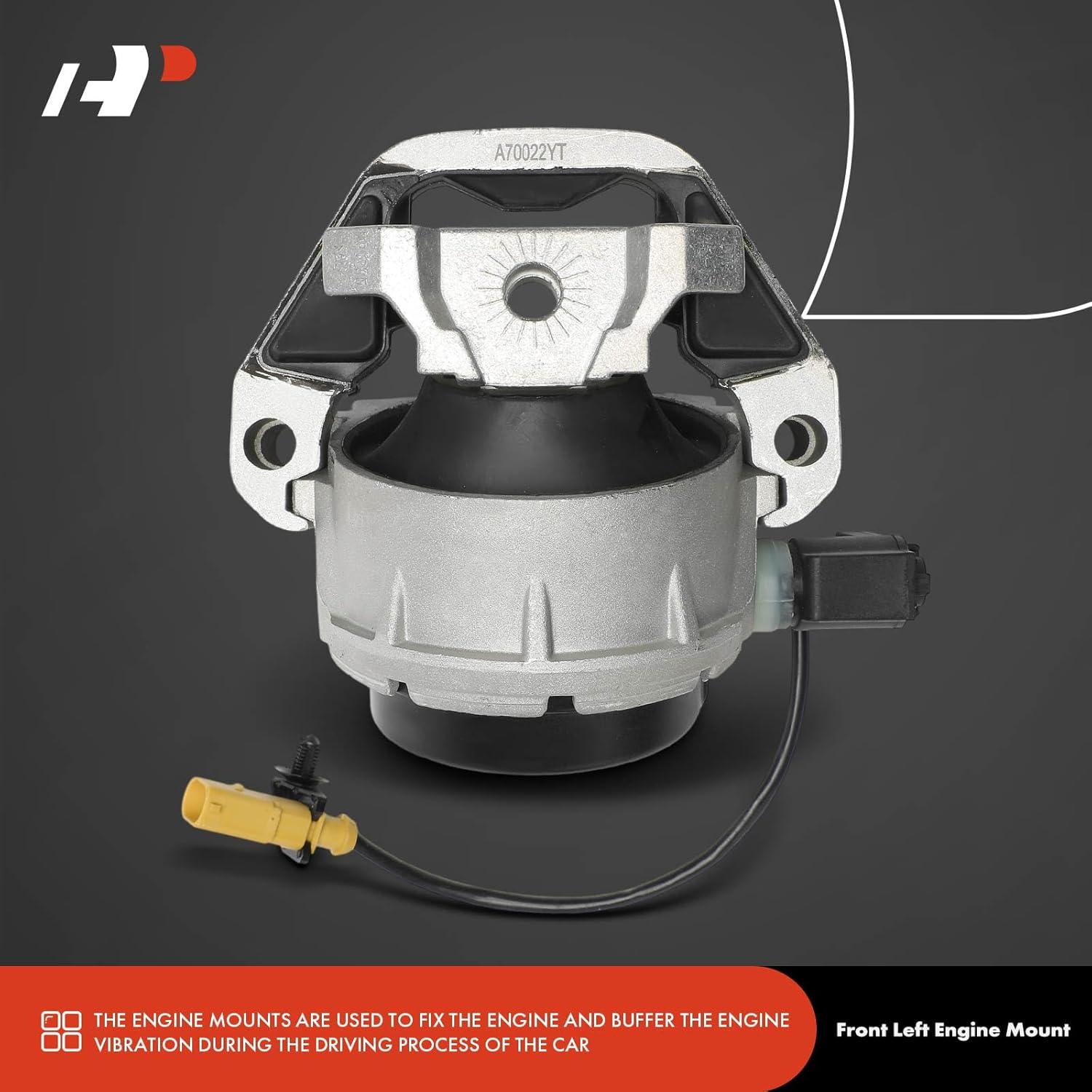 A-Premium Engine Motor Mount Compatible with Audi A6 2012-2015, A6 Quattro 2013-2018, A7 Quattro 2017-2018, 2.0L