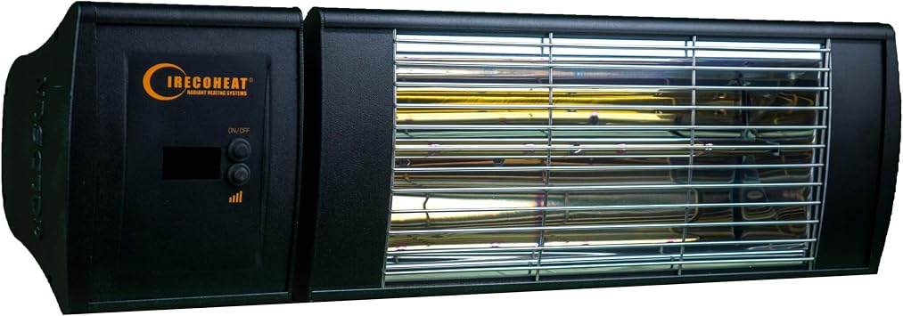 GOLDSUN SUPRA PLUS GSS20PLG 2000W AZ I IKLI G Z YORMAYAN KUMANDALI SUYA DAYANIKLI ELEKTR KL  ISITICI Siyah